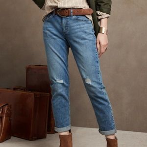Girlfriend Jeans 27 / 4 / 28 / 6 Banana Republic Factory Boyfriend